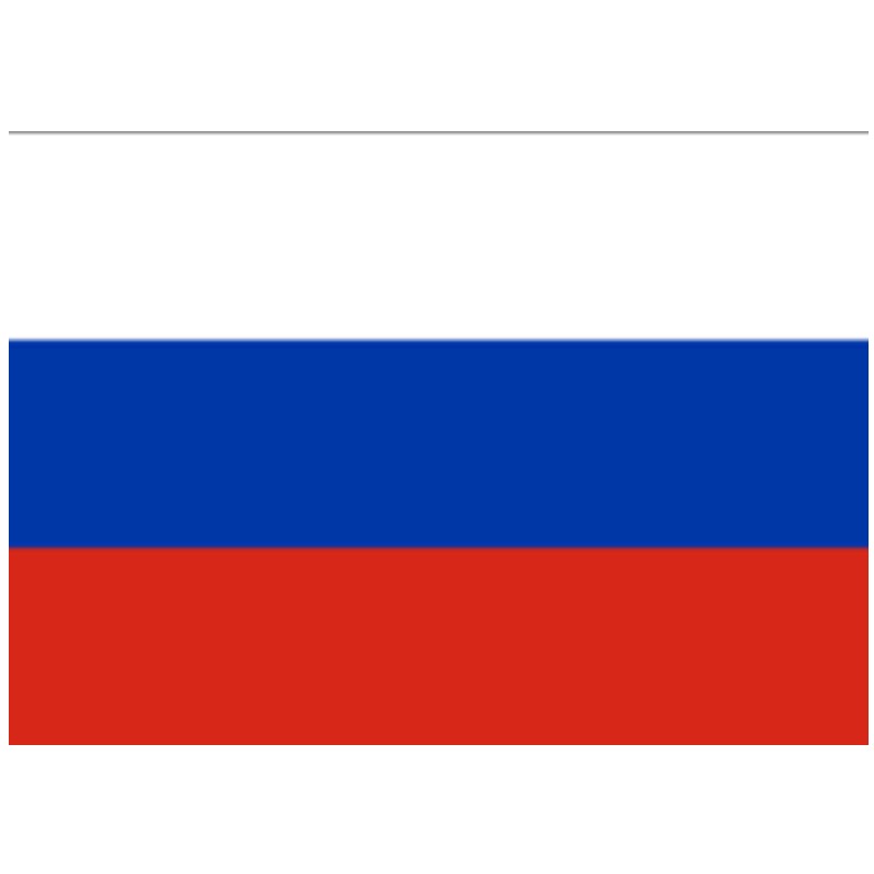 Flag of Russia Edible sheet in various dimensions 04803