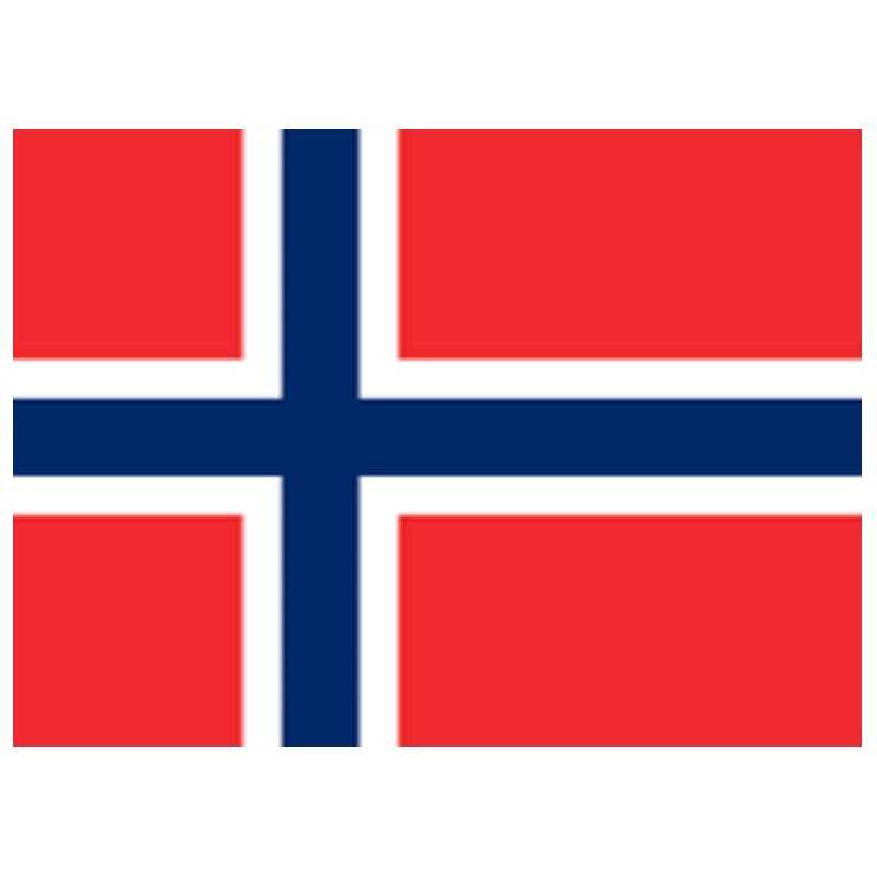 Σημαία Νορβηγίας   Βρώσιμο φύλλο σε διάφορες διαστάσεις 04848