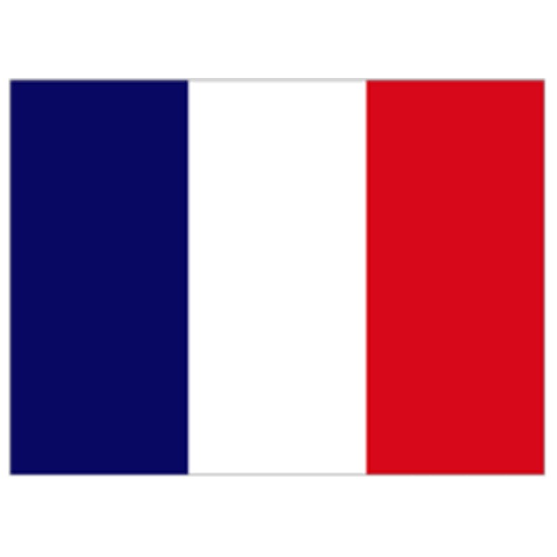 Σημαία Γαλλίας   Βρώσιμο φύλλο σε διάφορες διαστάσεις 04846