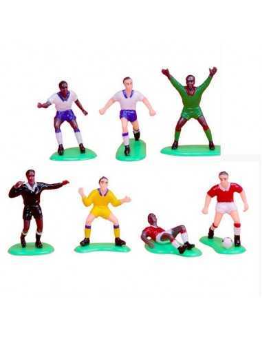 FOOTBALL/SOCCER CAKE TOPPER SET OF 9