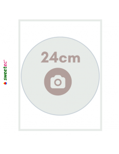 Design now online your Personalized Custom topper edible photo print for cakes cookies cupcakes sweets A3 Rechteck icing sheet 2