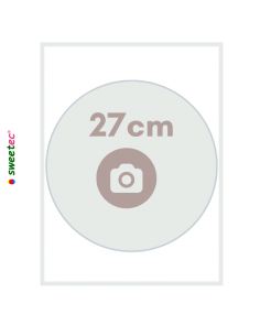 Design now online your Personalized Custom topper edible photo print for cakes cookies cupcakes sweets A3 Rechteck icing sheet 2