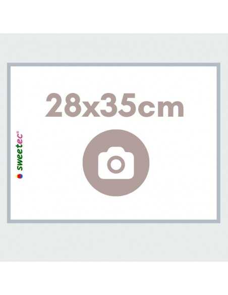 Design now online your Personalized Custom topper edible photo print for cakes cookies cupcakes sweets A4 Rechteck icing sheet