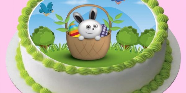 Easter edible icing sheets for cake decoration